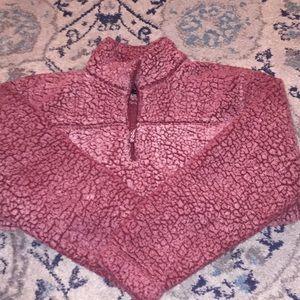 Maroon Sherpa! Like New!